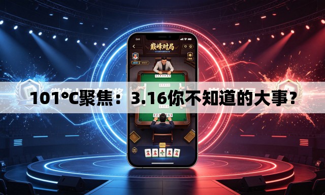 101℃聚焦:3.16你不知道的大事? 101℃聚焦:3.16你不知道的大事?