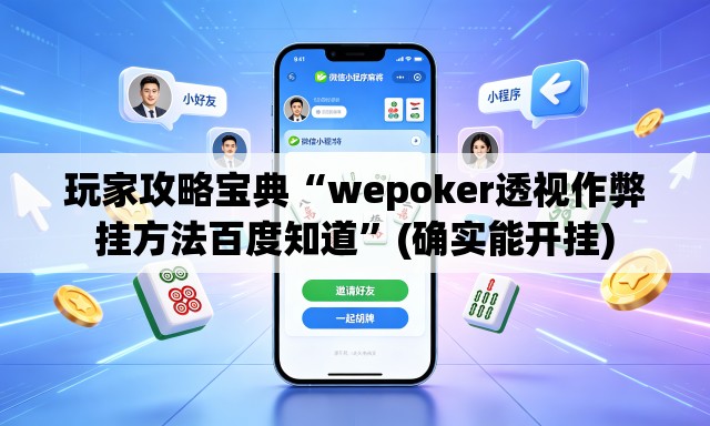 玩家攻略宝典“wepoker透视作弊挂方法百度知道”(确实能开挂)