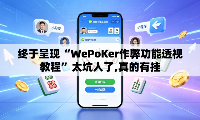 终于呈现“WePoKer作弊功能透视教程”太坑人了,真的有挂