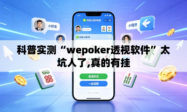 科普实测“wepoker透视软件	”太坑人了,真的有挂