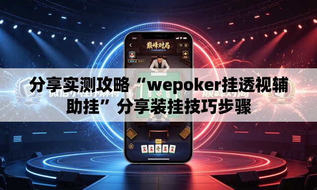 分享实测攻略“wepoker挂透视辅助挂”分享装挂技巧步骤