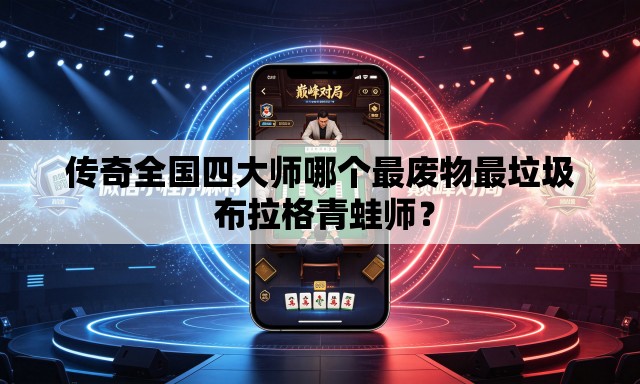 传奇全国四大师哪个最废物最垃圾 布拉格青蛙师？