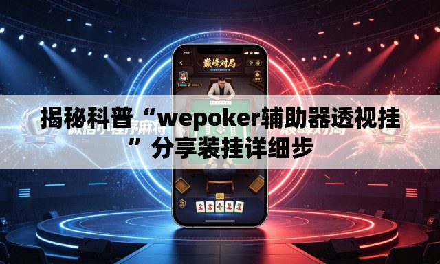 揭秘科普“wepoker辅助器透视挂”分享装挂详细步