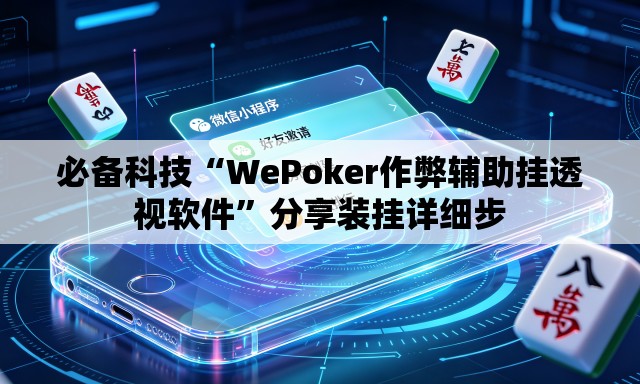 必备科技“WePoker作弊辅助挂透视软件”分享装挂详细步