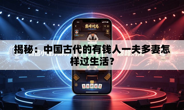 揭秘：中国古代的有钱人一夫多妻怎样过生活？