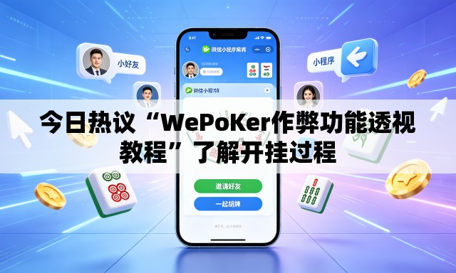 今日热议“WePoKer作弊功能透视教程”了解开挂过程