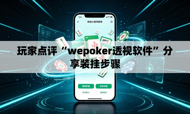 玩家点评“wepoker透视软件”分享装挂步骤