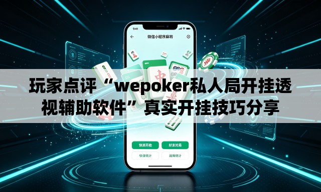 玩家点评“wepoker私人局开挂透视辅助软件”真实开挂技巧分享
