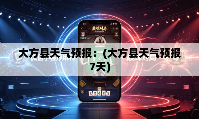 大方县天气预报：(大方县天气预报7天)