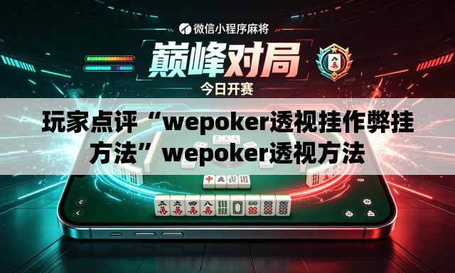 玩家点评“wepoker透视挂作弊挂方法”wepoker透视方法