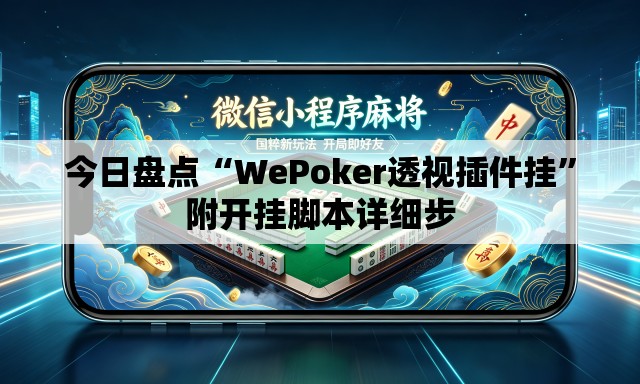 今日盘点“WePoker透视插件挂”附开挂脚本详细步