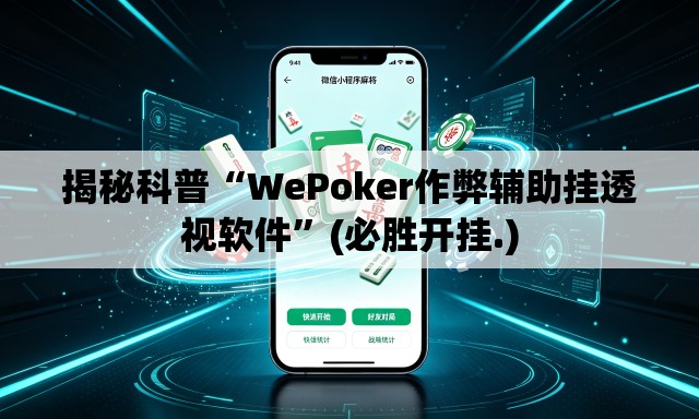 揭秘科普“WePoker作弊辅助挂透视软件	”(必胜开挂.)