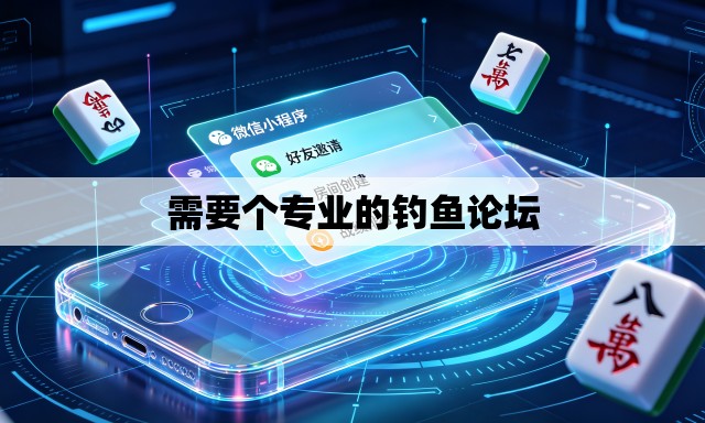 需要个专业的钓鱼论坛