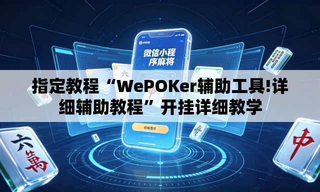 指定教程“WePOKer辅助工具!详细辅助教程	”开挂详细教学