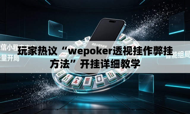 玩家热议“wepoker透视挂作弊挂方法”开挂详细教学