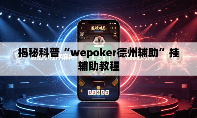 揭秘科普“wepoker德州辅助”挂辅助教程