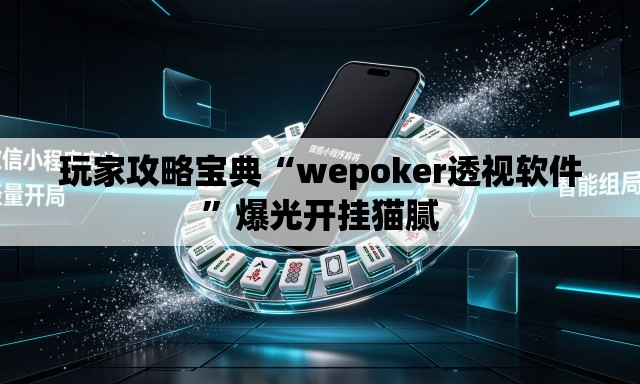 玩家攻略宝典“wepoker透视软件	”爆光开挂猫腻