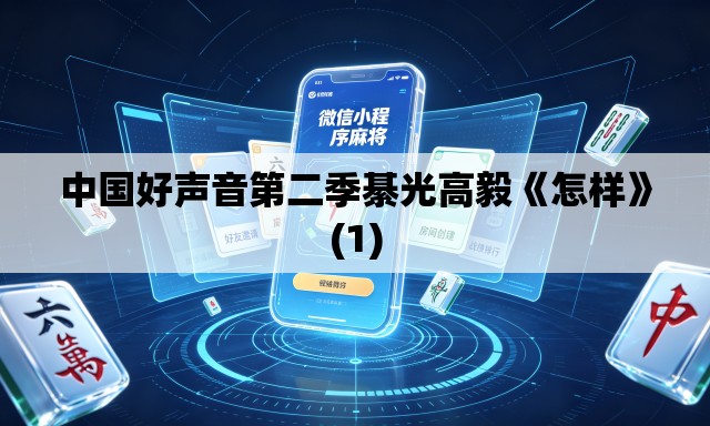 中国好声音第二季綦光高毅《怎样》(1) 中国好声音第二季綦光高毅《怎样》(1)