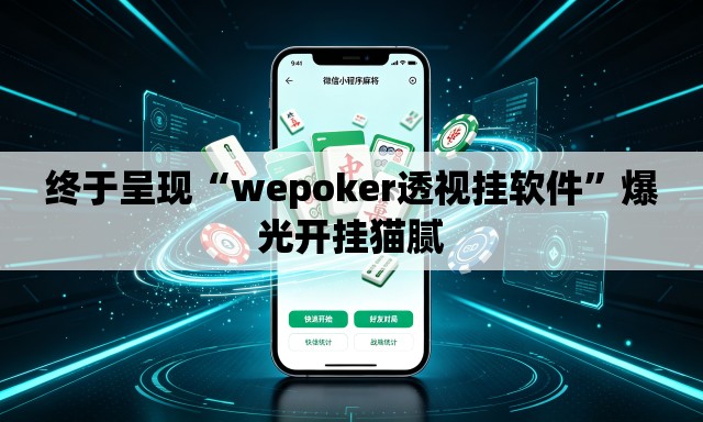 终于呈现“wepoker透视挂软件	”爆光开挂猫腻