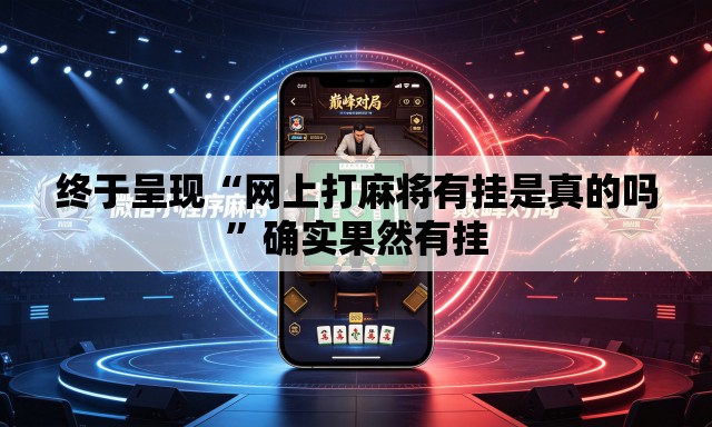 终于呈现“网上打麻将有挂是真的吗”确实果然有挂