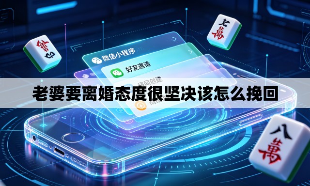老婆要离婚态度很坚决该怎么挽回