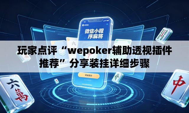玩家点评“wepoker辅助透视插件推荐	”分享装挂详细步骤