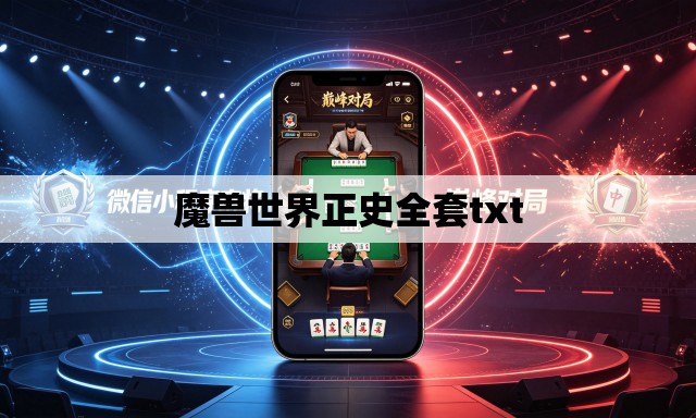 魔兽世界正史全套txt