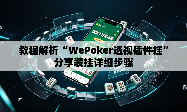 教程解析“WePoker透视插件挂	”分享装挂详细步骤