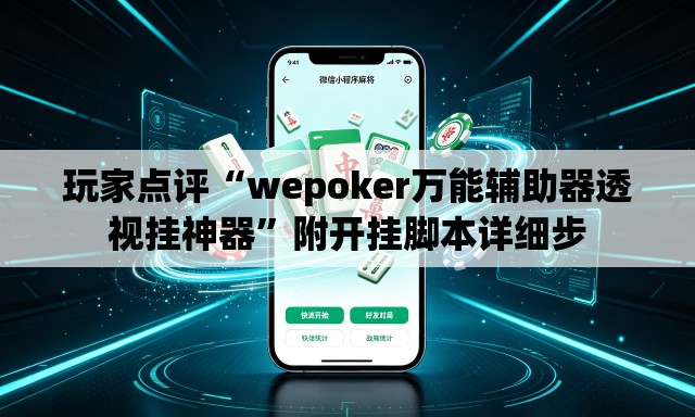玩家点评“wepoker万能辅助器透视挂神器	”附开挂脚本详细步