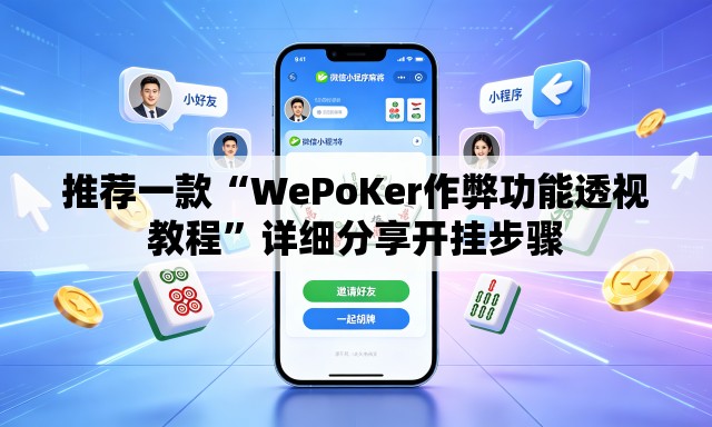 推荐一款“WePoKer作弊功能透视教程	”详细分享开挂步骤