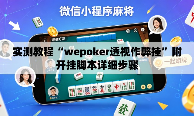 实测教程“wepoker透视作弊挂”附开挂脚本详细步骤