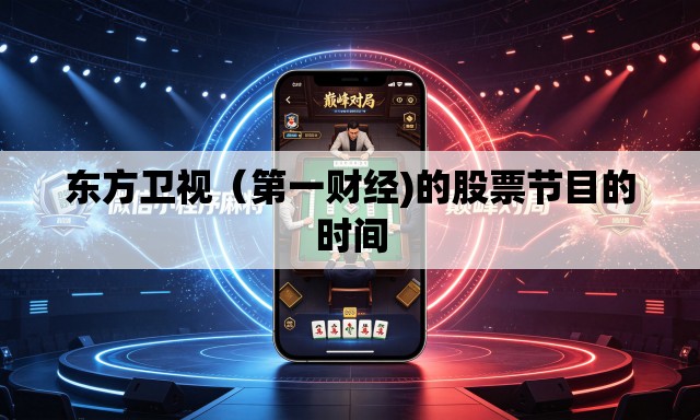 东方卫视(第一财经)的股票节目的时间 东方卫视(第一财经)的股票节目的时间