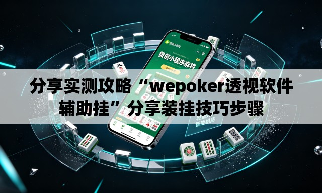 分享实测攻略“wepoker透视软件辅助挂”分享装挂技巧步骤