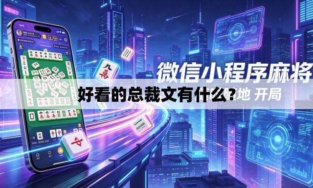 好看的总裁文有什么？