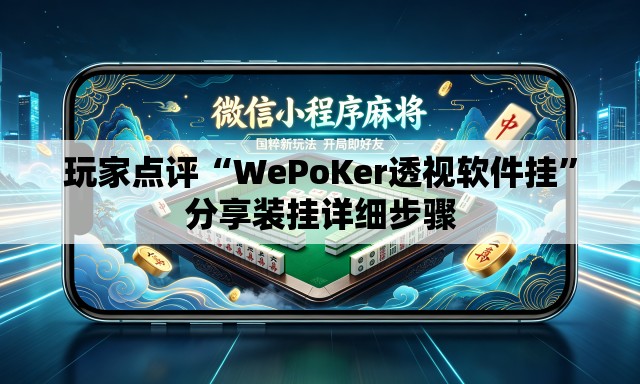 玩家点评“WePoKer透视软件挂”分享装挂详细步骤