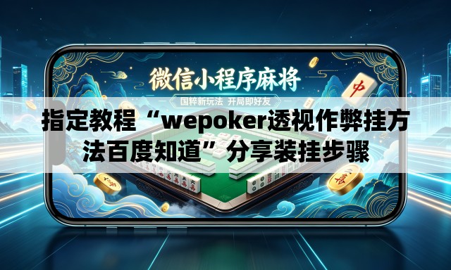 指定教程“wepoker透视作弊挂方法百度知道	”分享装挂步骤