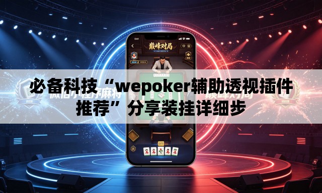 必备科技“wepoker辅助透视插件推荐	”分享装挂详细步