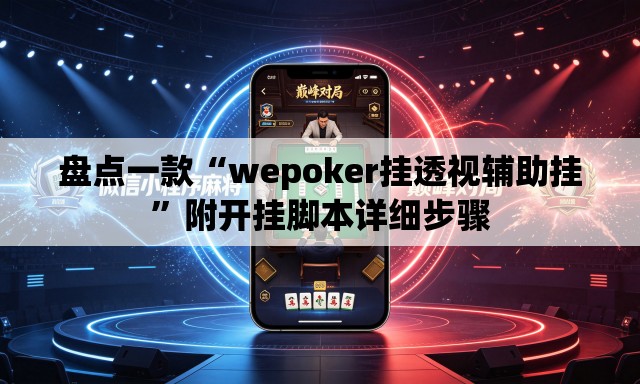盘点一款“wepoker挂透视辅助挂”附开挂脚本详细步骤
