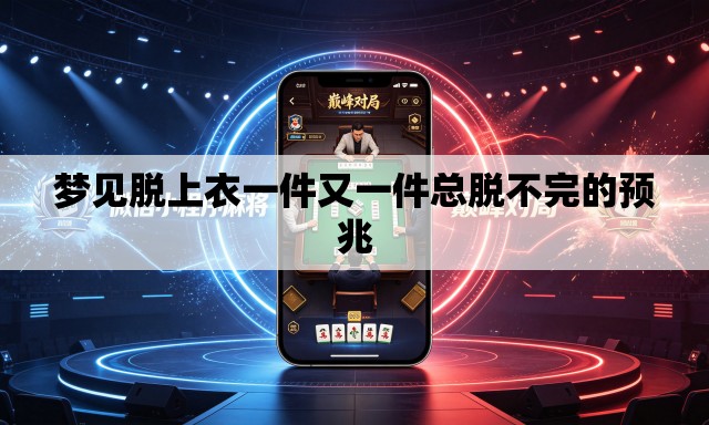 梦见脱上衣一件又一件总脱不完的预兆 梦见脱上衣一件又一件总脱不完的预兆