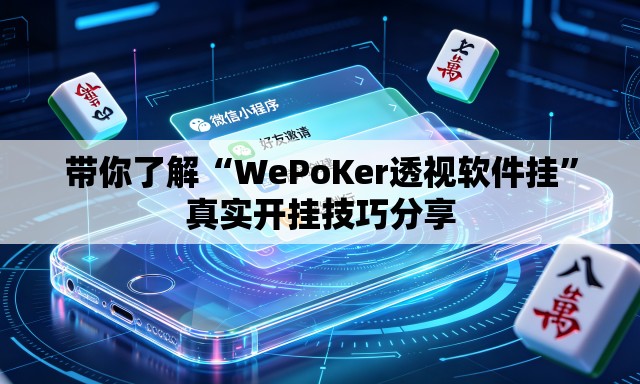 带你了解“WePoKer透视软件挂”真实开挂技巧分享
