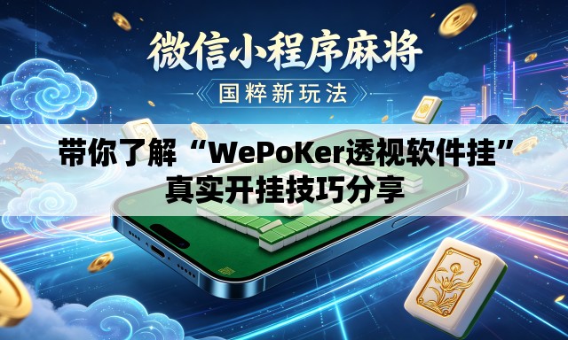 带你了解“WePoKer透视软件挂”真实开挂技巧分享