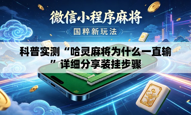 科普实测“哈灵麻将为什么一直输”详细分享装挂步骤