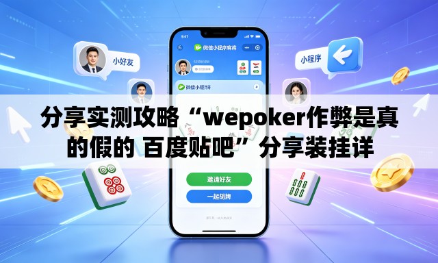 分享实测攻略“wepoker作弊是真的假的 百度贴吧”分享装挂详