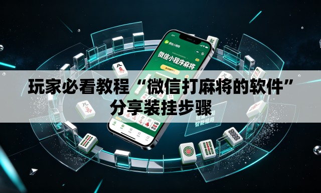玩家必看教程“微信打麻将的软件”分享装挂步骤