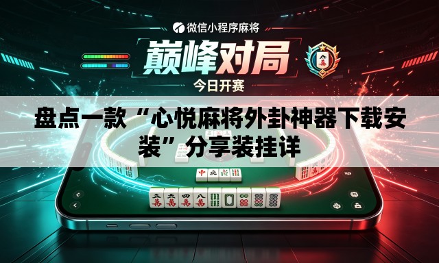 盘点一款“心悦麻将外卦神器下载安装”分享装挂详