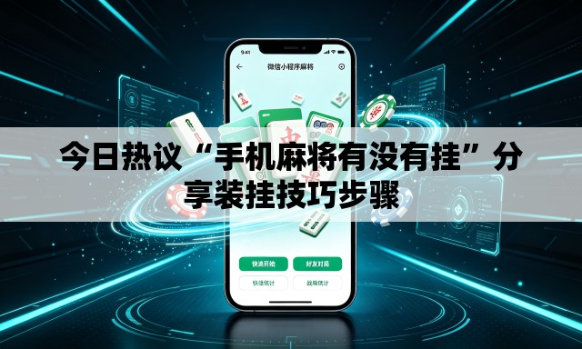 今日热议“手机麻将有没有挂	”分享装挂技巧步骤