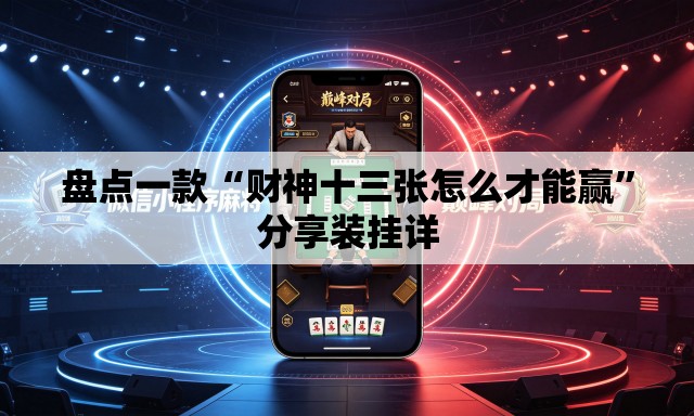 盘点一款“财神十三张怎么才能赢	”分享装挂详