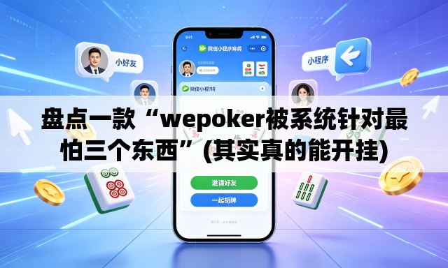 盘点一款“wepoker被系统针对最怕三个东西”(其实真的能开挂)