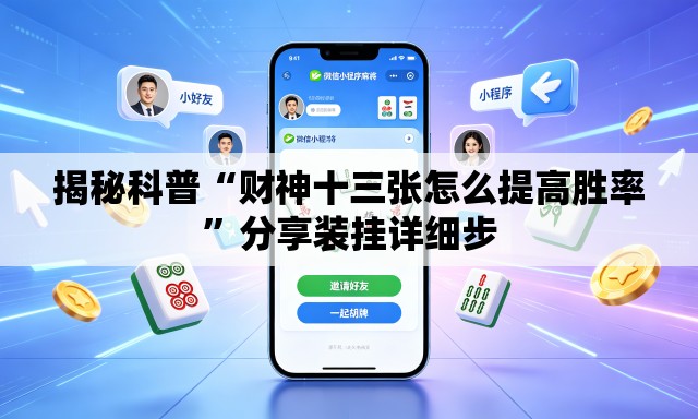 揭秘科普“财神十三张怎么提高胜率	”分享装挂详细步