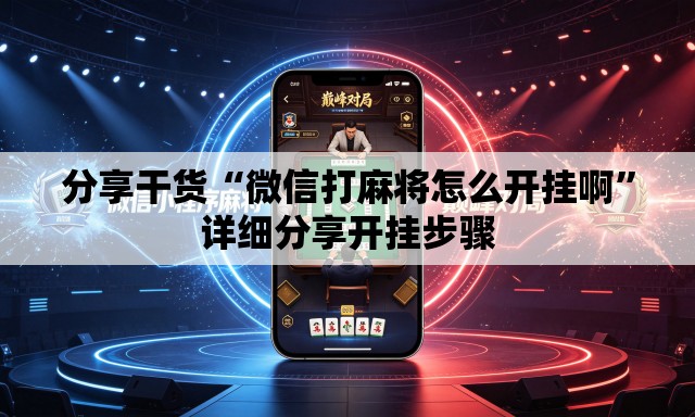分享干货“微信打麻将怎么开挂啊”详细分享开挂步骤